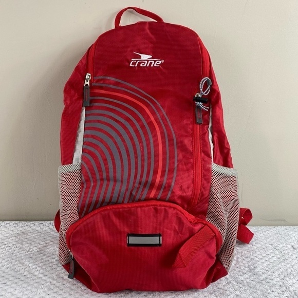 Crane Sports Cycling Bike‎ Backpack Red - Picture 2 of 12